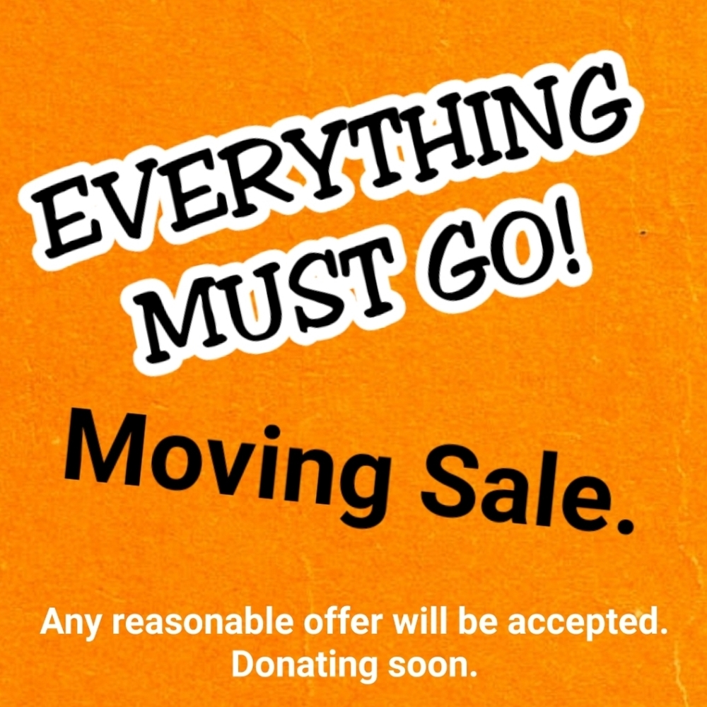 Moving sale!!
